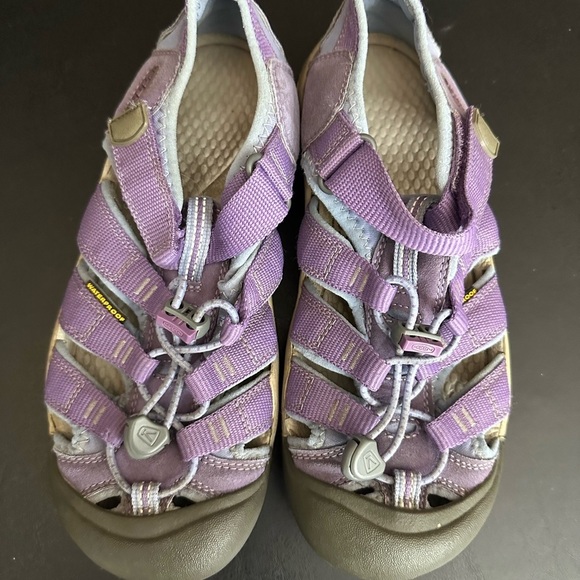 Keen Newport H2 Purple/Gray Hybrid Water Hiking Sandals Waterproof Women’s 5 - Picture 6 of 9